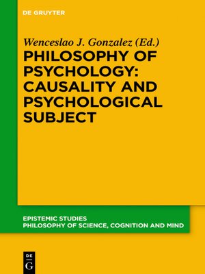 cover image of Philosophy of Psychology